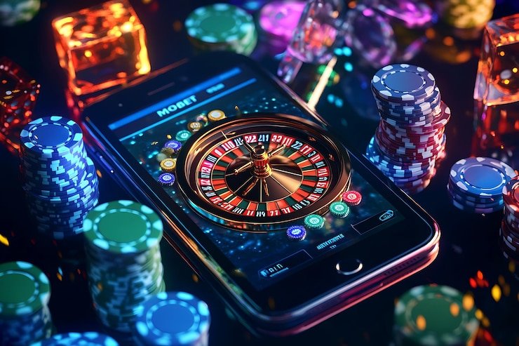 Pengguna mobile membaca panduan layanan